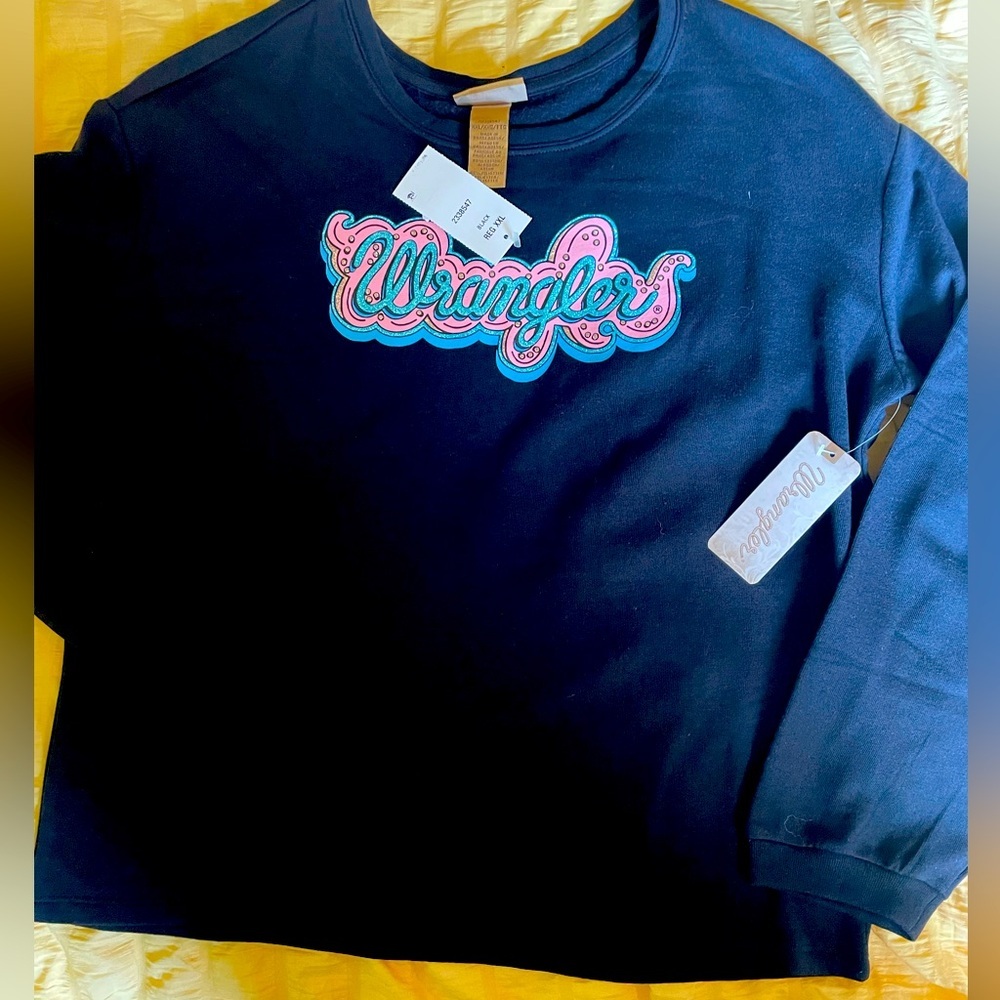 NWTS Wrangler‎ Sweatshirt crew neck size 14/16 Xxl
